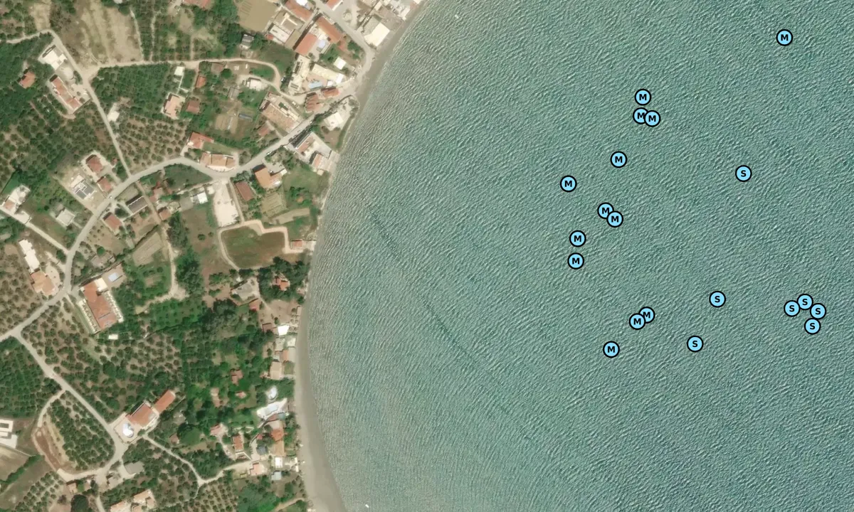 Satelite image of Laganas