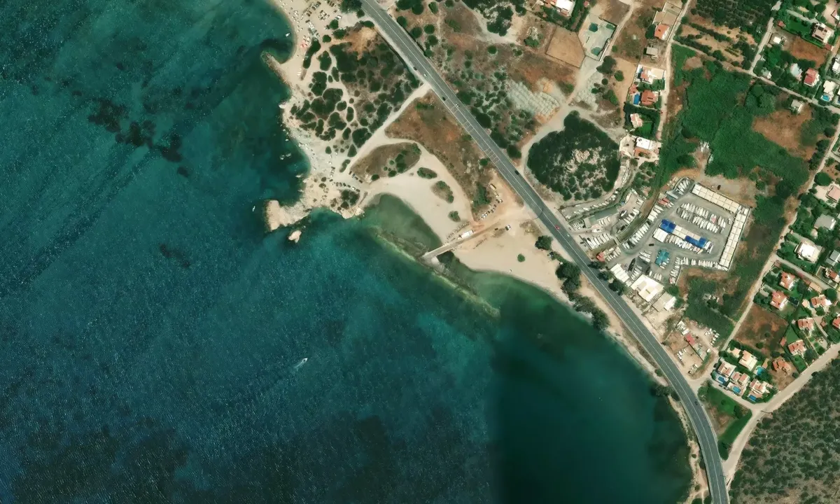 Satelite image of LAGONISI
