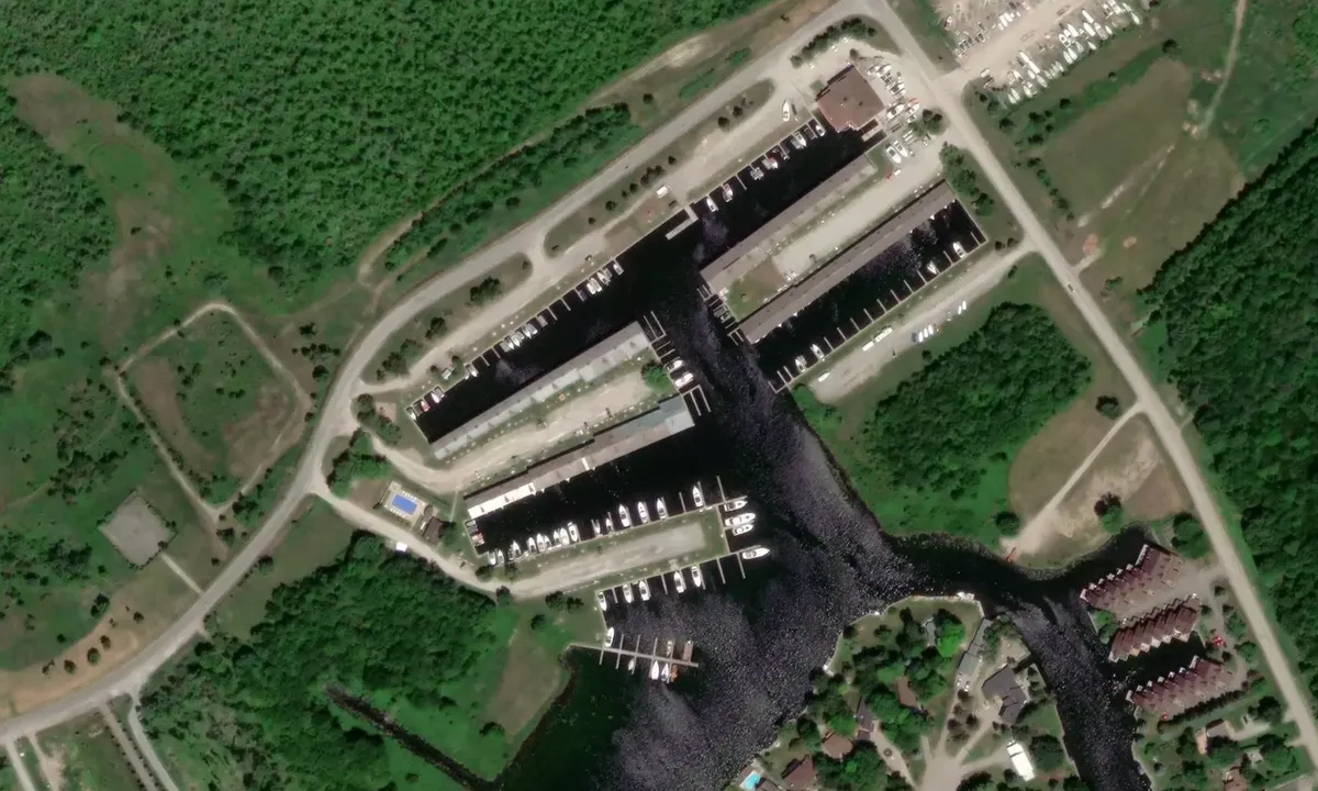Satelite image of Lagoon City Marina