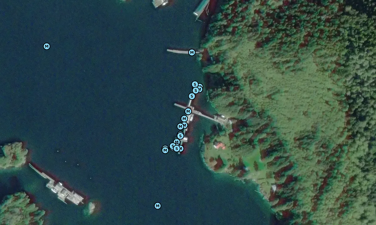 Satelite image of Lagoon Cove Marina
