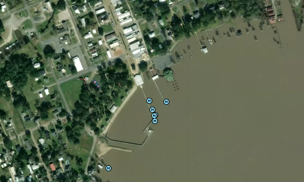 Satelite image of Lake Arthur