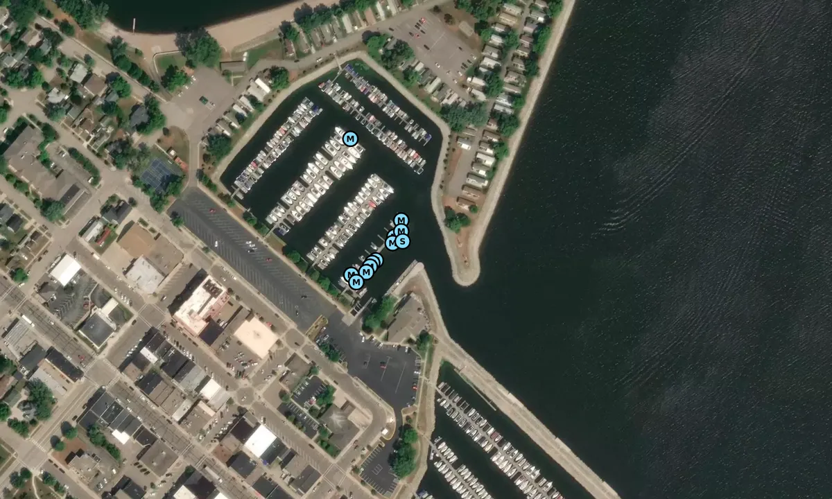 Satelite image of Lake City Marina