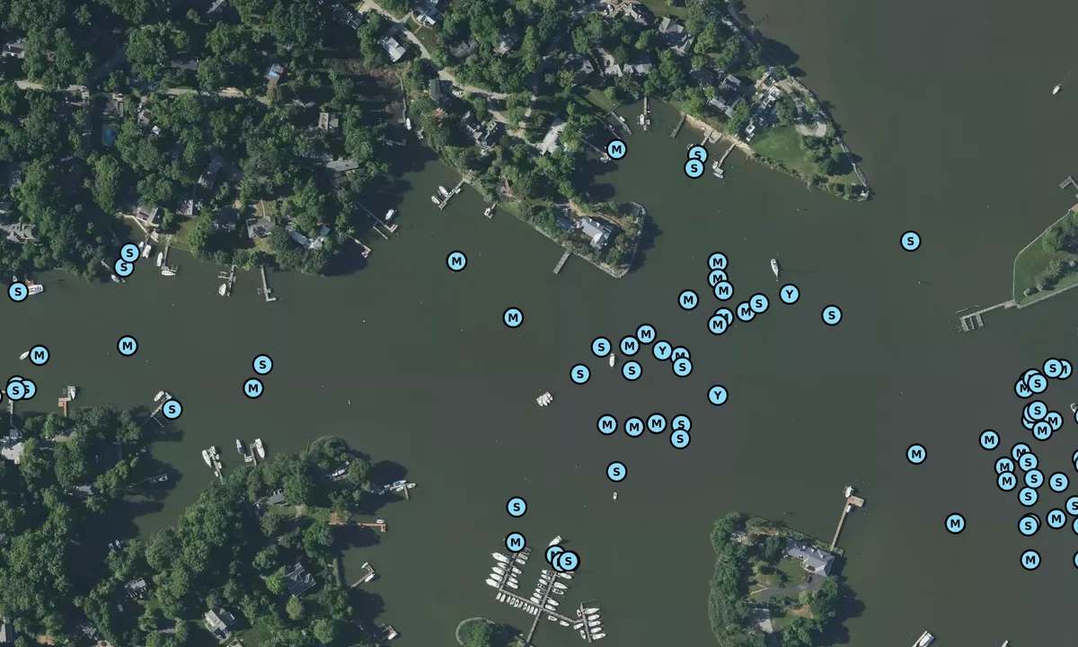 Satelite image of Lake Ogleton