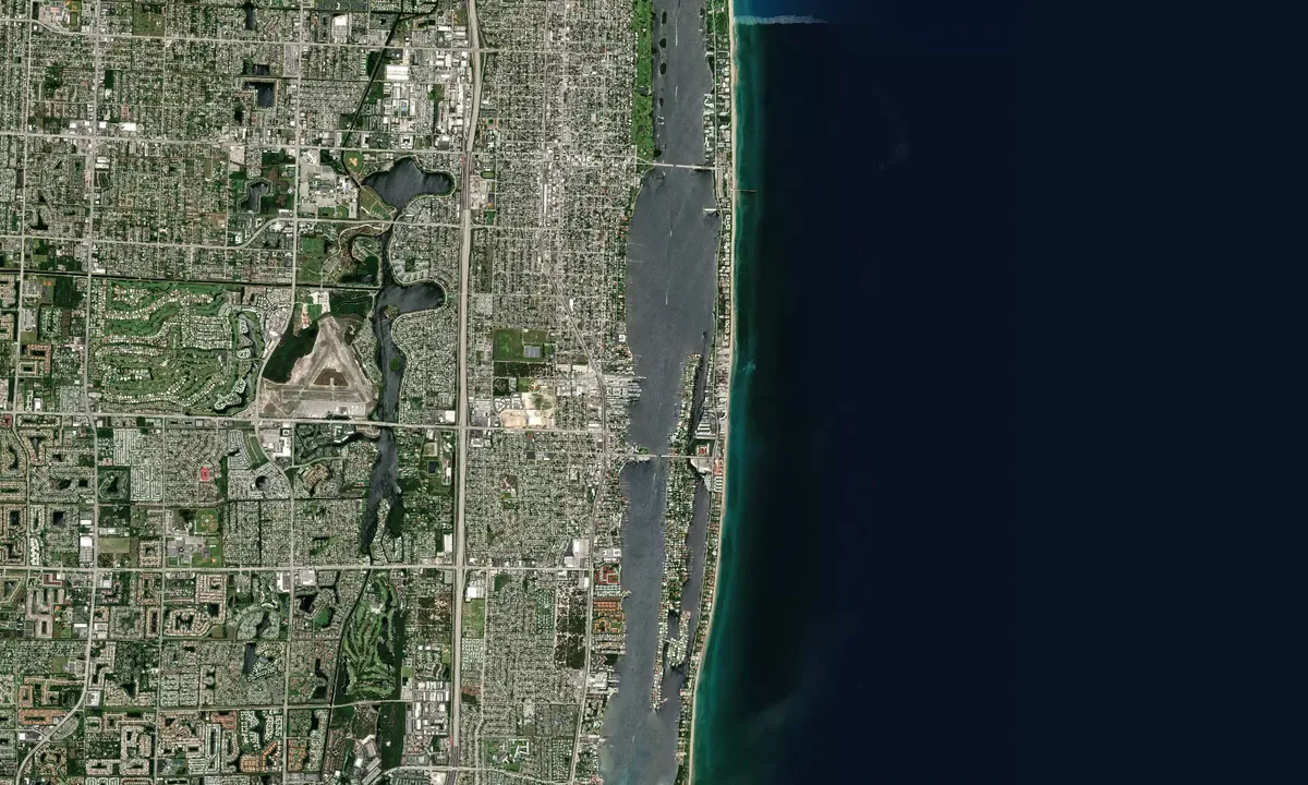 Flyfoto av Lakeview Manors