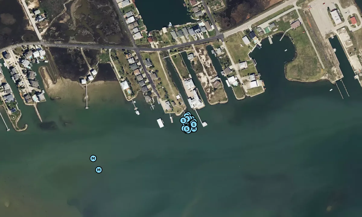 Satelite image of Lakewood South (a dock for Lakewood Yacht Club mem