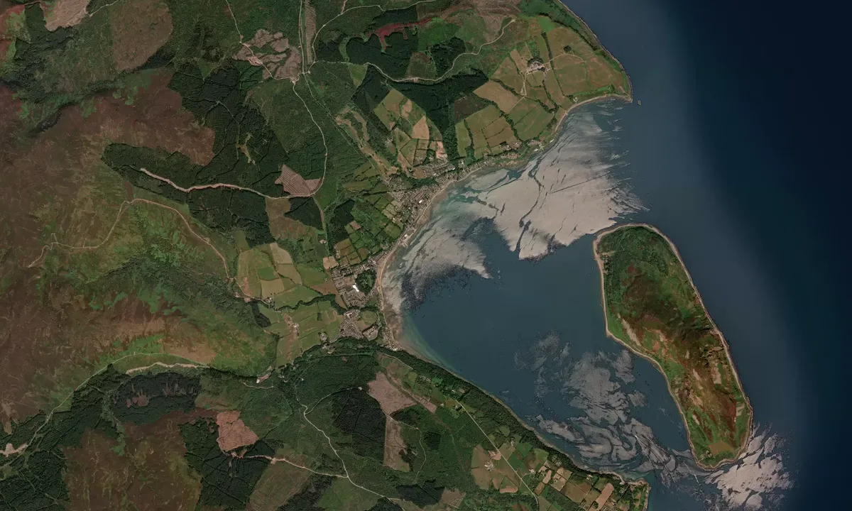 Flyfoto av Lamlash - Isle of Arran