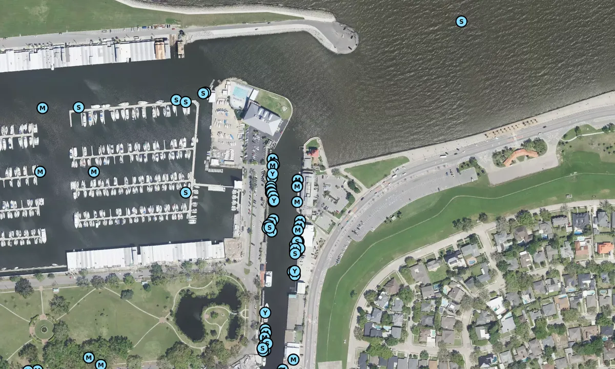 Satelite image of Landry's Seafood House