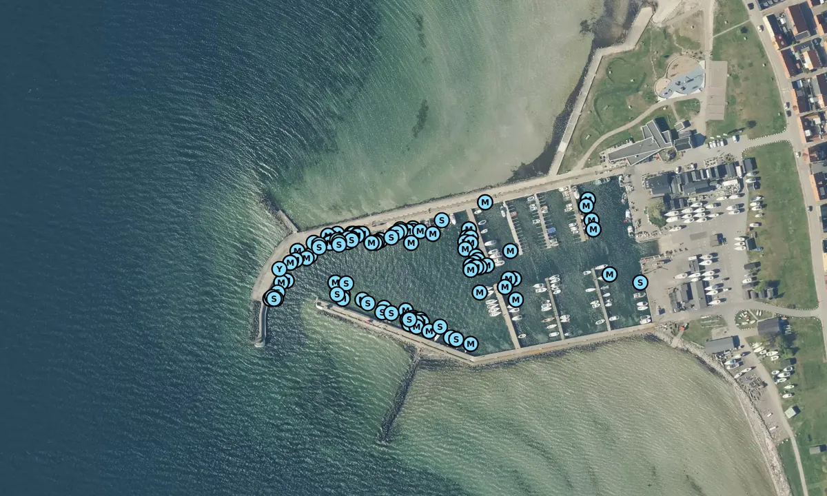 Satelite image of Landskrona- Borstahusen