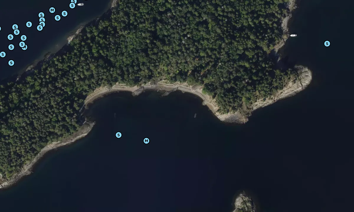 Satelite image of Langåra