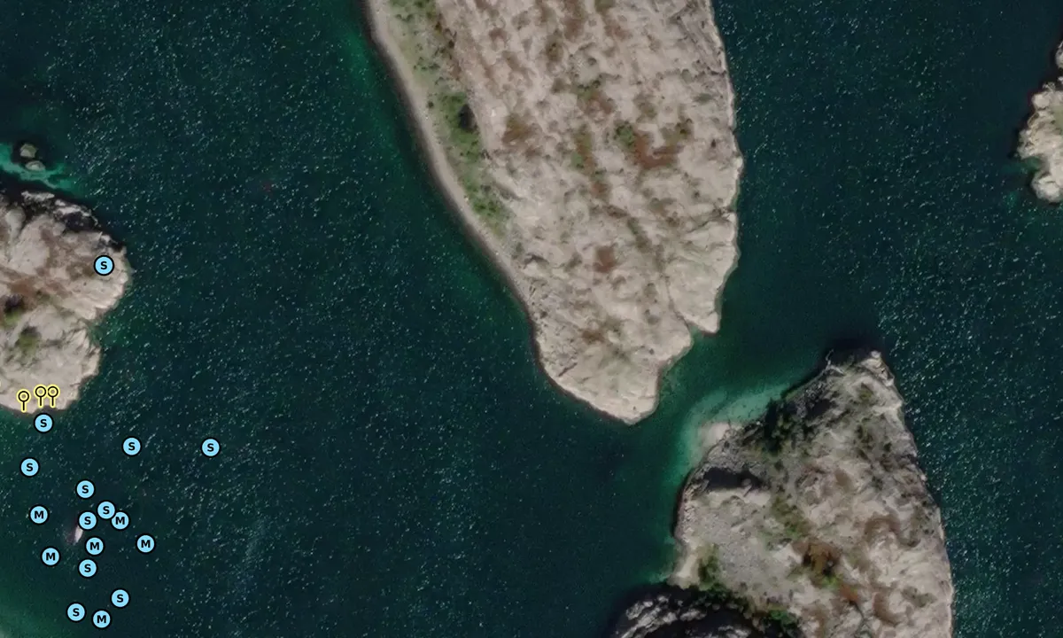 Satelite image of Långholmen - Grebbestad