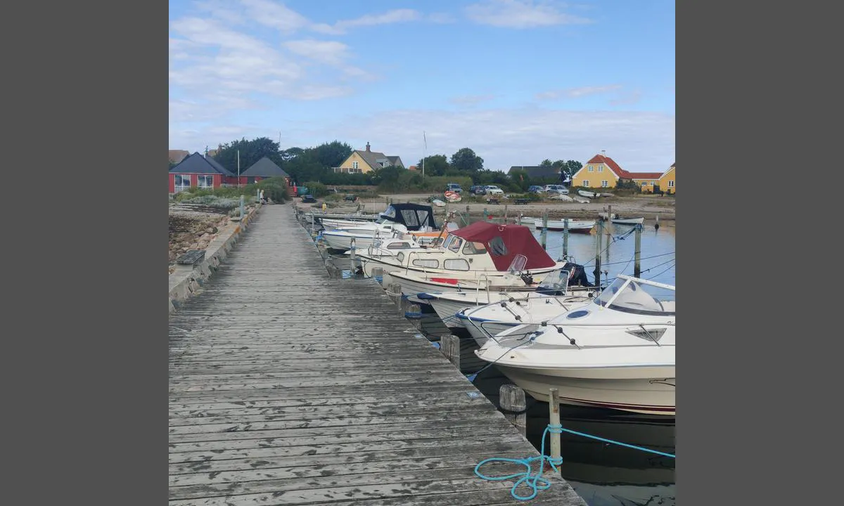 Langør Havn: there are also berths for larger yachts!