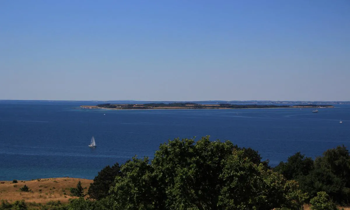 Langør/Stavn Fjord: Thunø, er også en utrolig vakker liten øy. Ifra utsikten på Bjalleberg