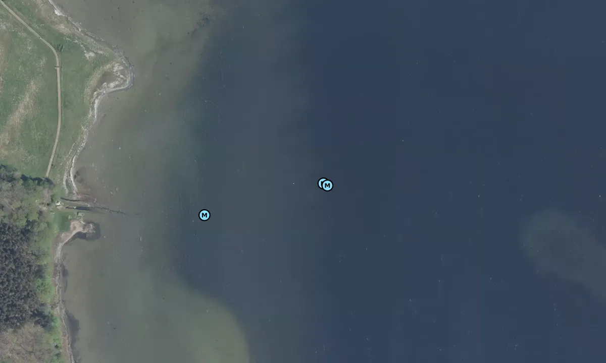 Satelite image of Langøre bouy