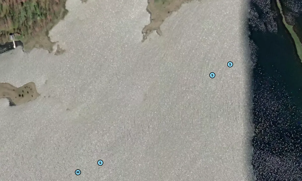 Satelite image of Långörsudde