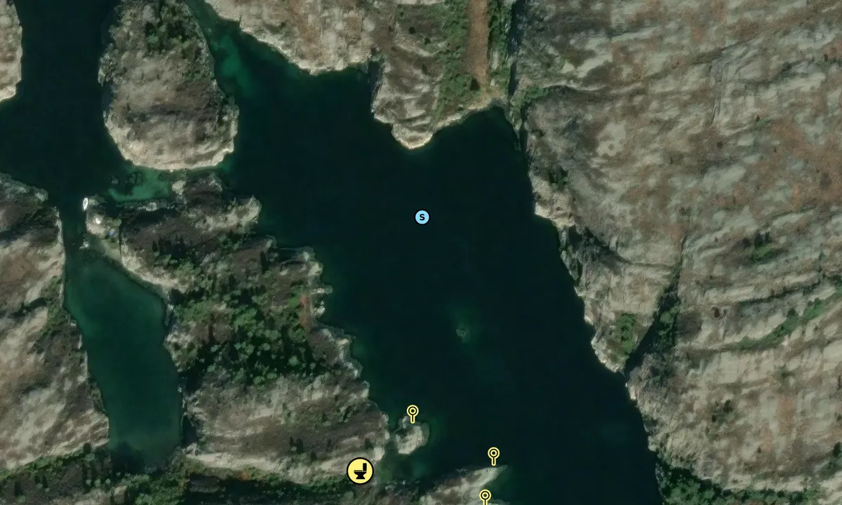 Satelite image of Langøy - Hauglandshella