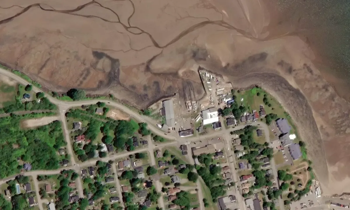 Satelite image of Larches Industrial Marine