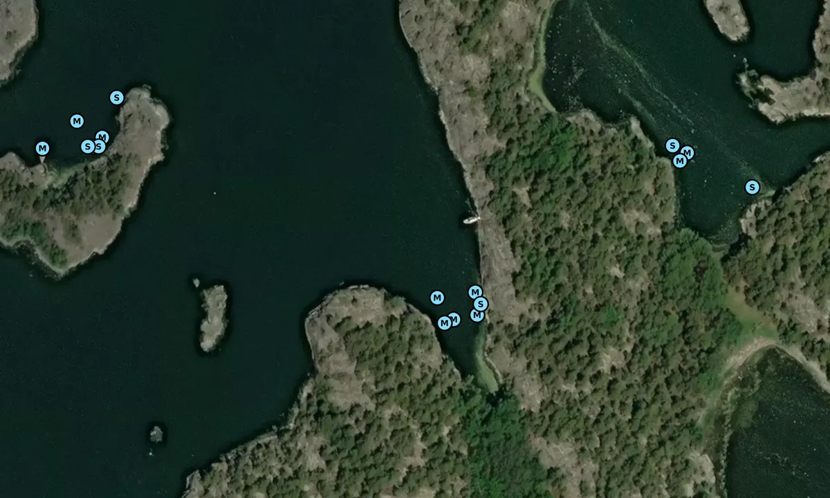 Satelite image of Laxvarp - Sloholmen - Ljungholmen