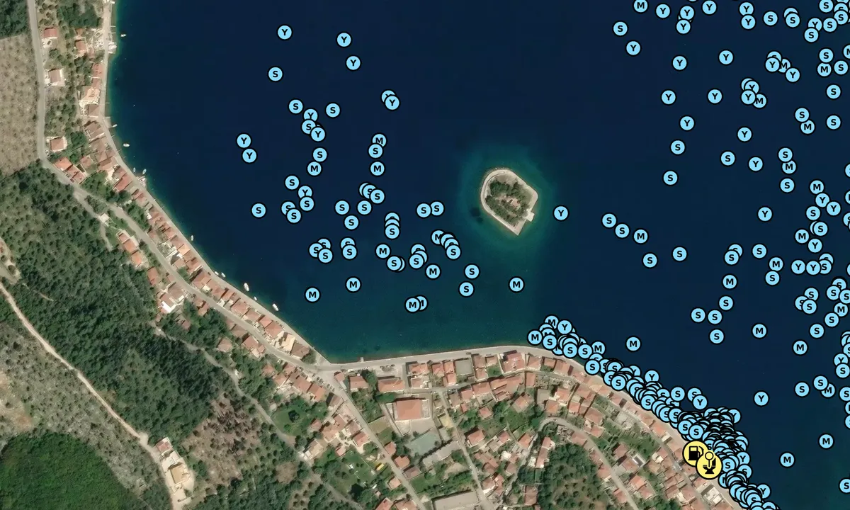 Satelite image of Lazareto