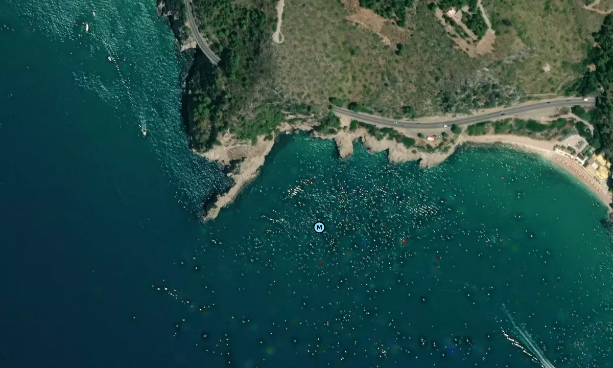 Satelite image of le bambole