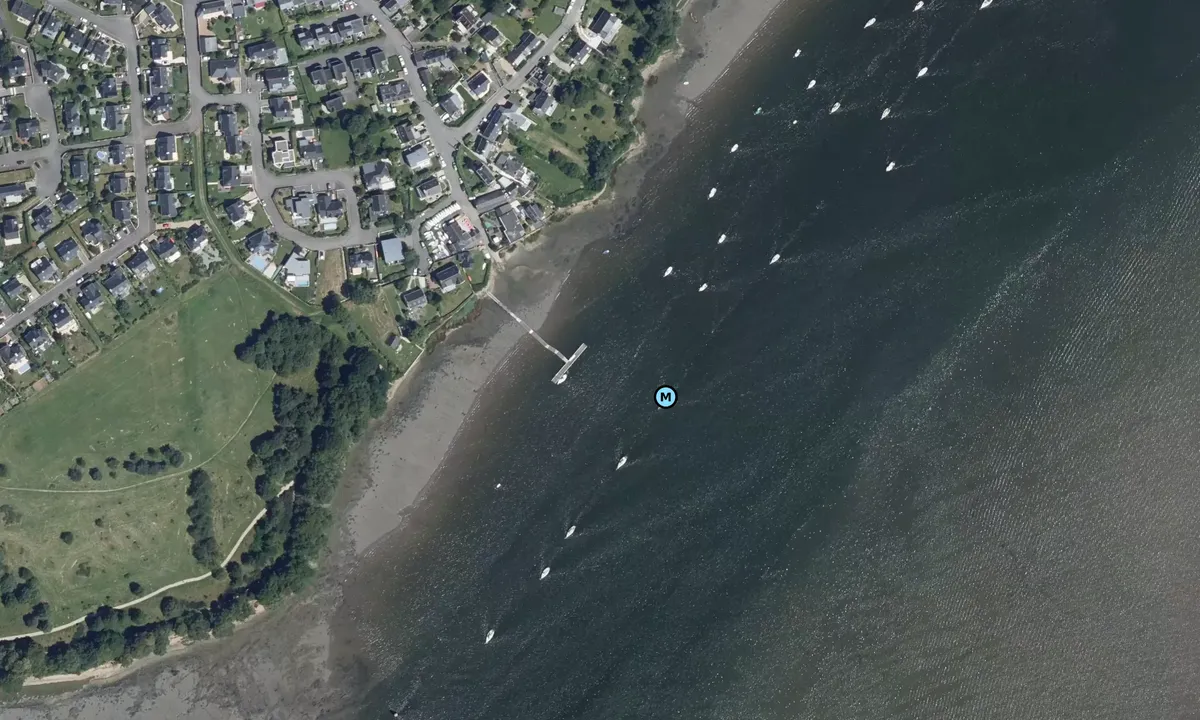 Satelite image of Le Blavet