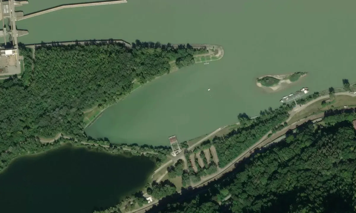 Flyfoto av Le Danube