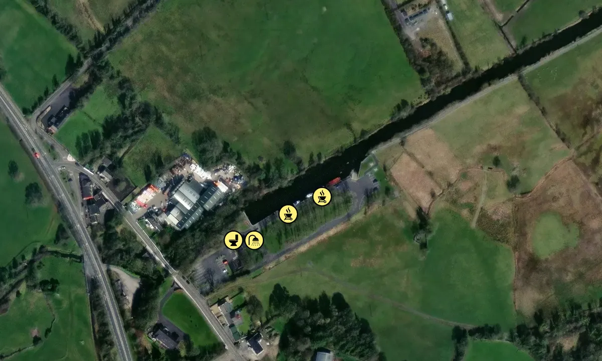 Satelite image of Lecarrow (Public)