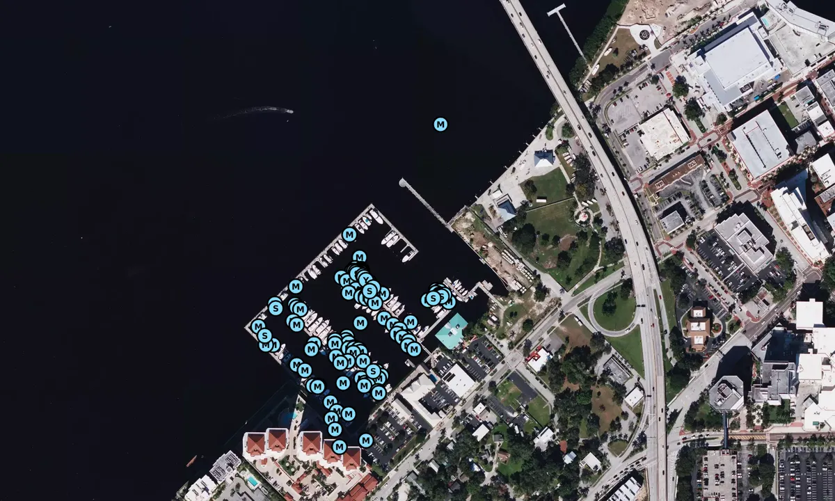 Satelite image of Legacy Harbour Marina - Fort Myers