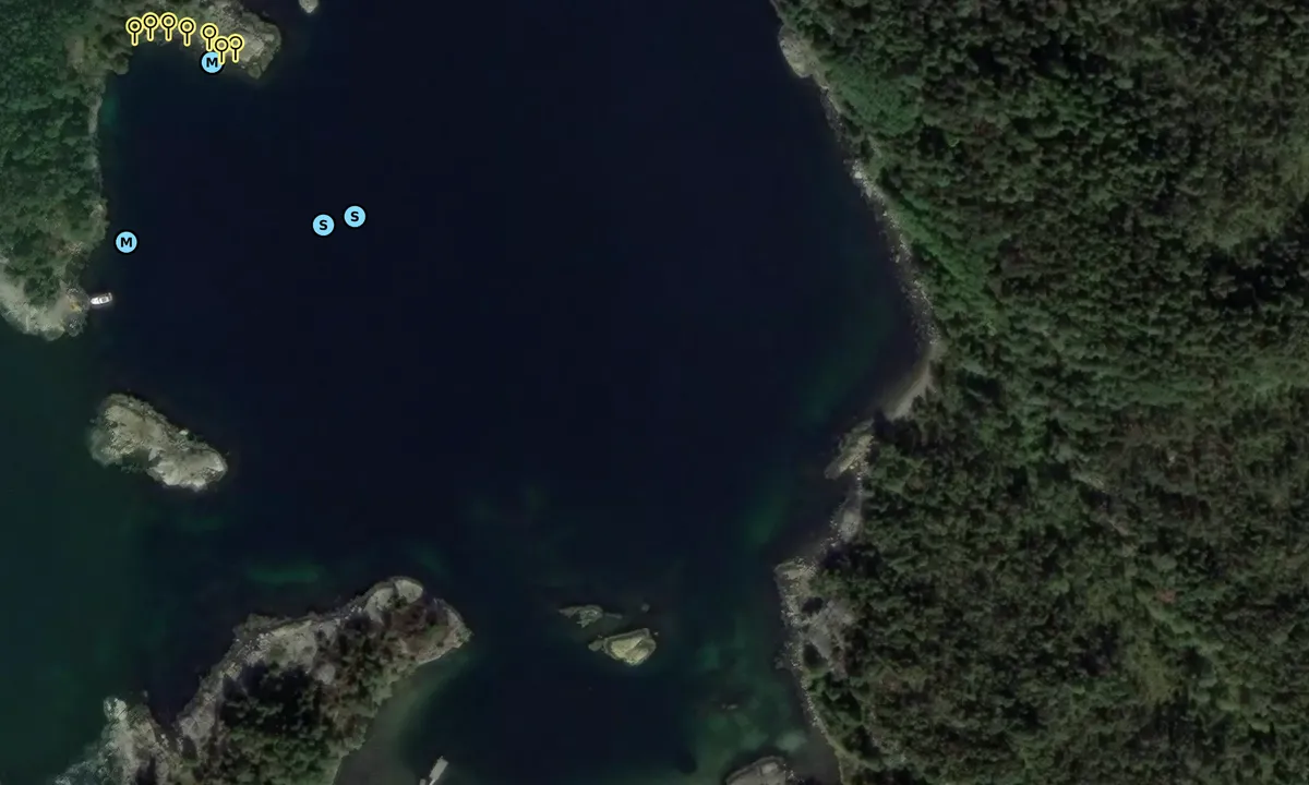 Satelite image of Leirvågen - Hommersåk