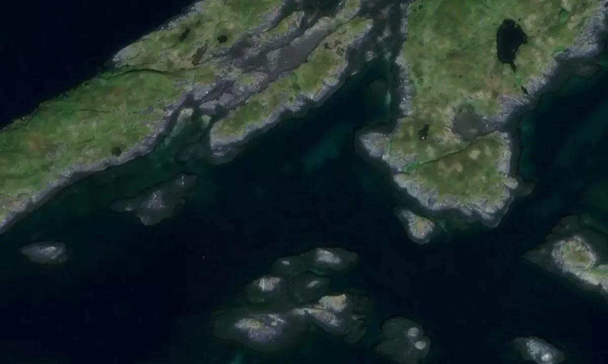 Satelite image of Leiskjæran