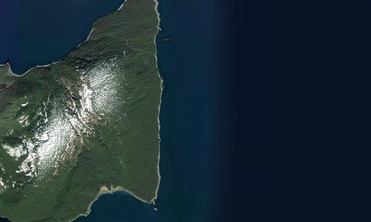 Flyfoto av Lemesurier Island (east)