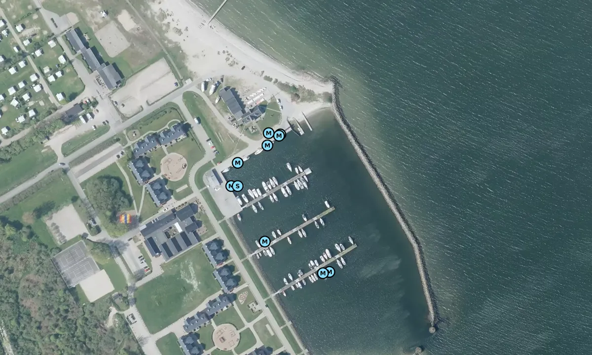 Satelite image of Lemvig Marina