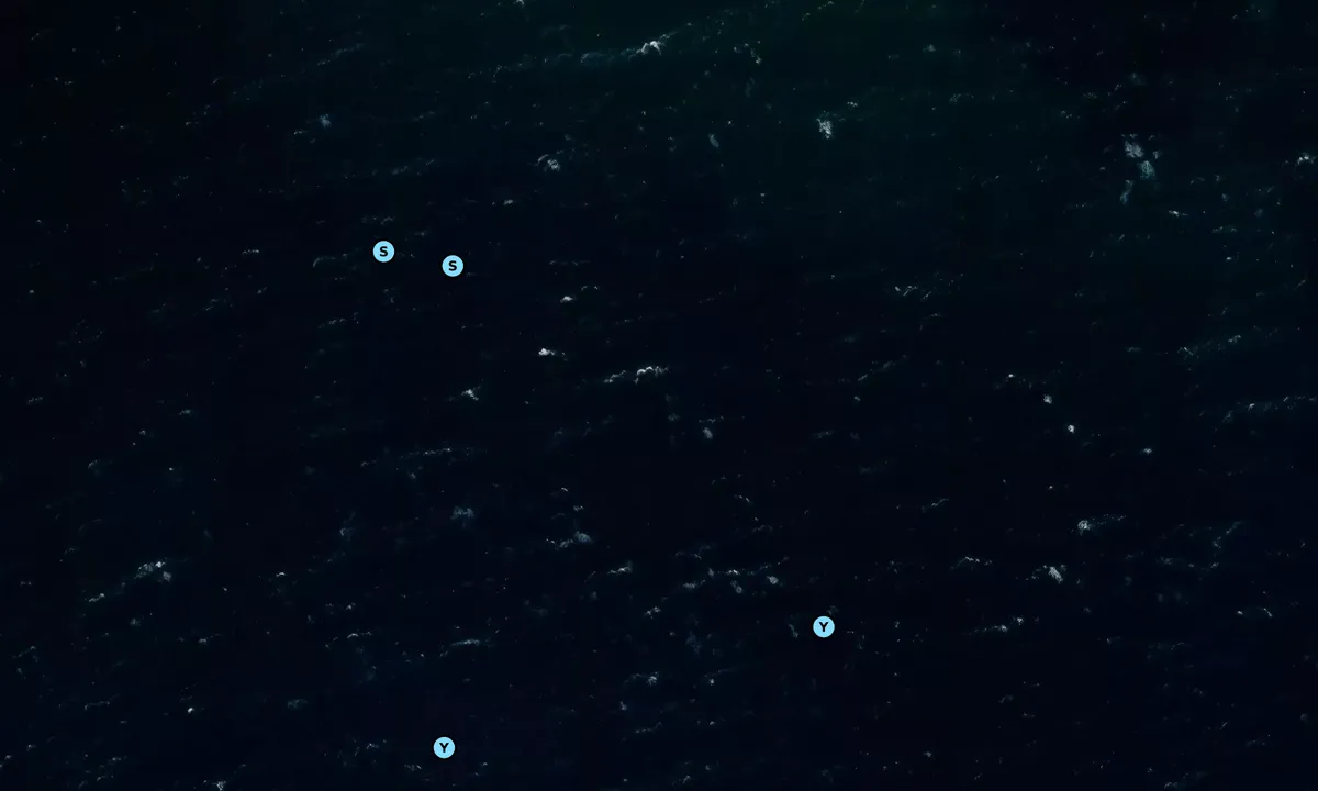 Satelite image of Lerwick anchorage - Brei Wick