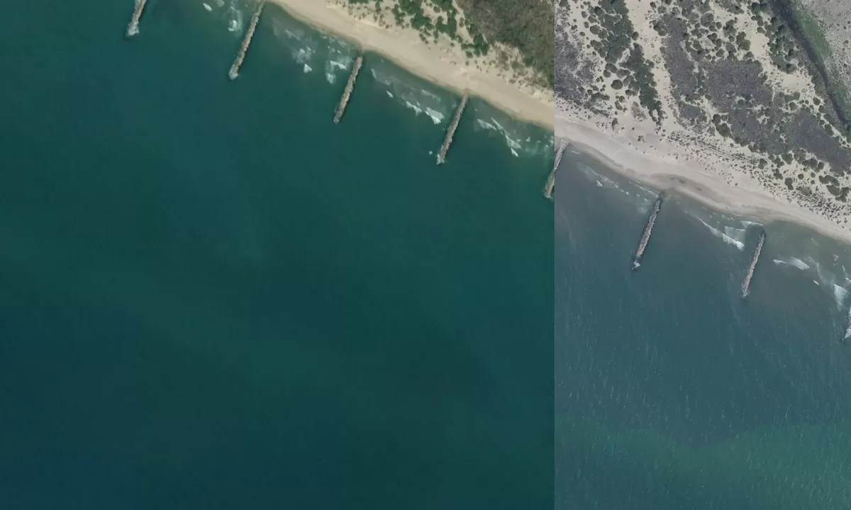 Flyfoto av Les Baronnets