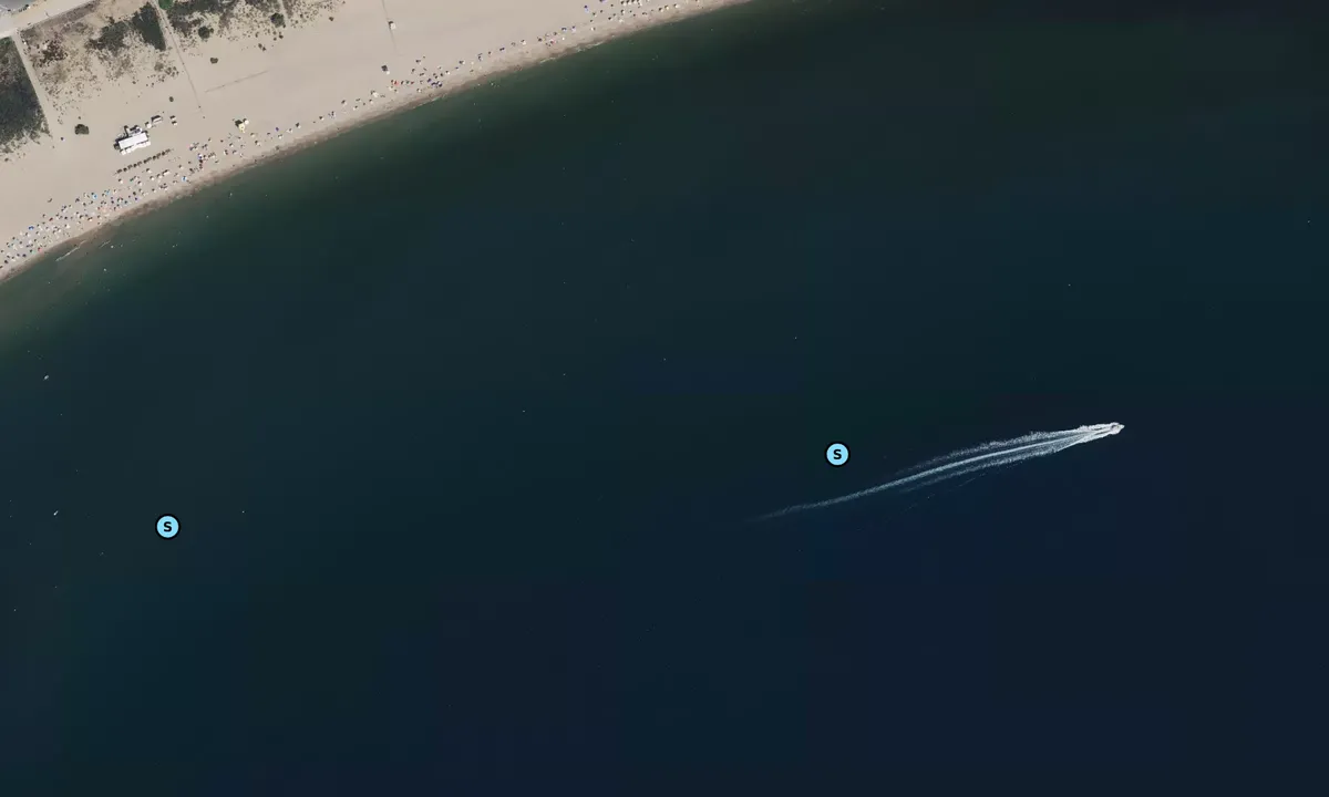 Satelite image of Les Botigues de Sitges
