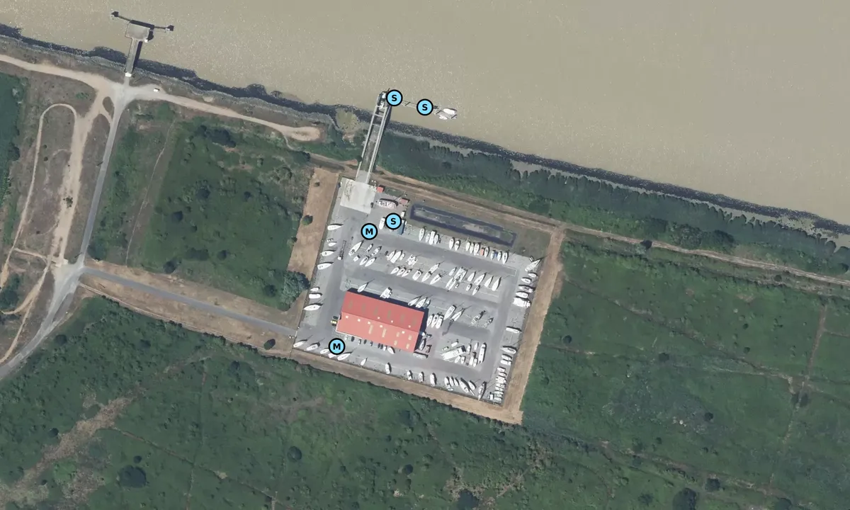 Satelite image of Les Portes de l'Atlantique - Port à Sec