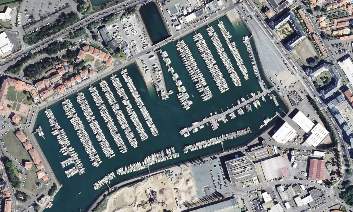 Flyfoto av Les Sables d'Olonne - Port Olona
