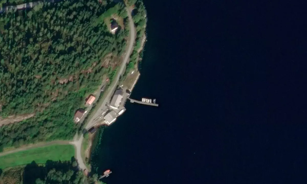 Satelite image of Lesund Butikk & Havstue Gjestehavn