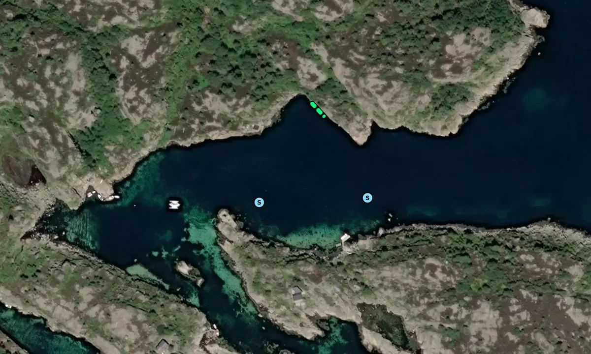 Satelite image of Letterkilen