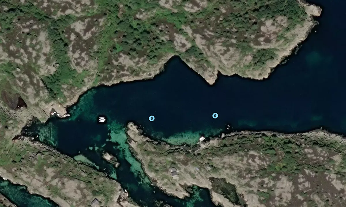Satelite image of Letterkilen
