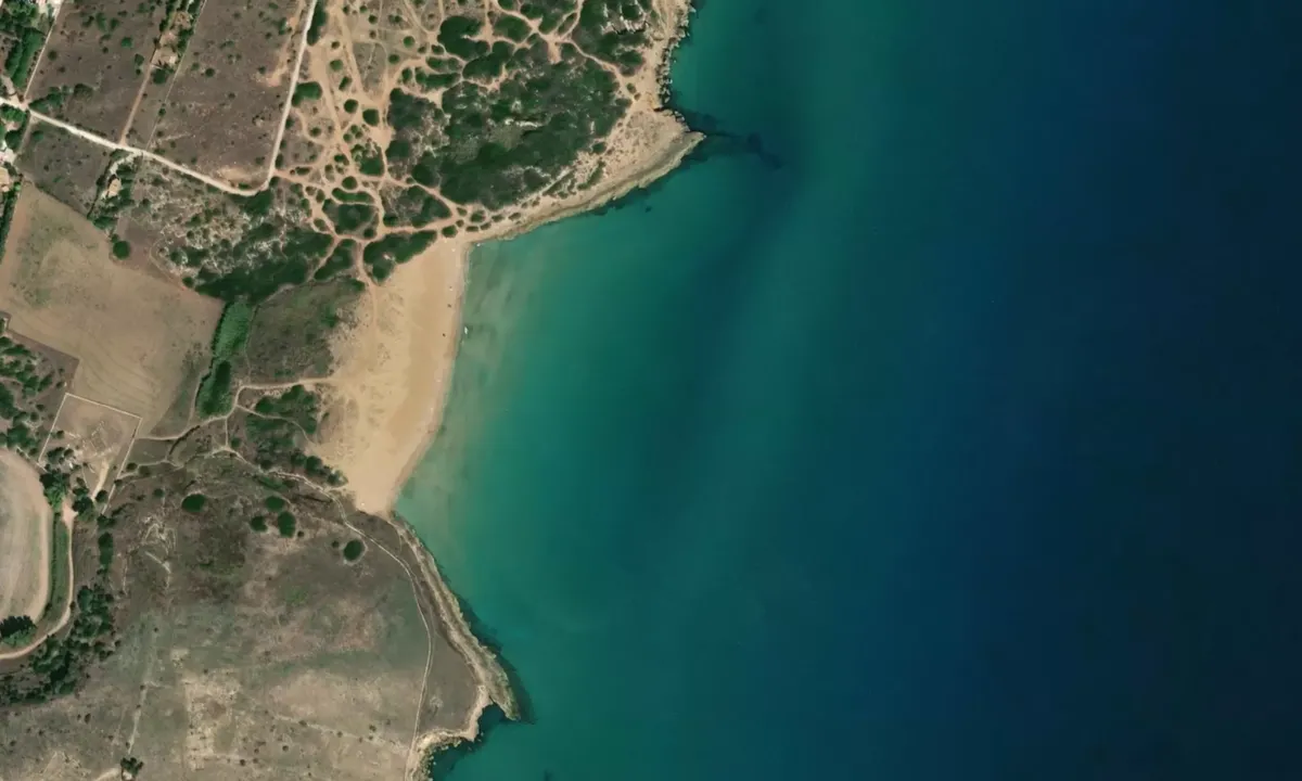Flyfoto av Lido di Noto