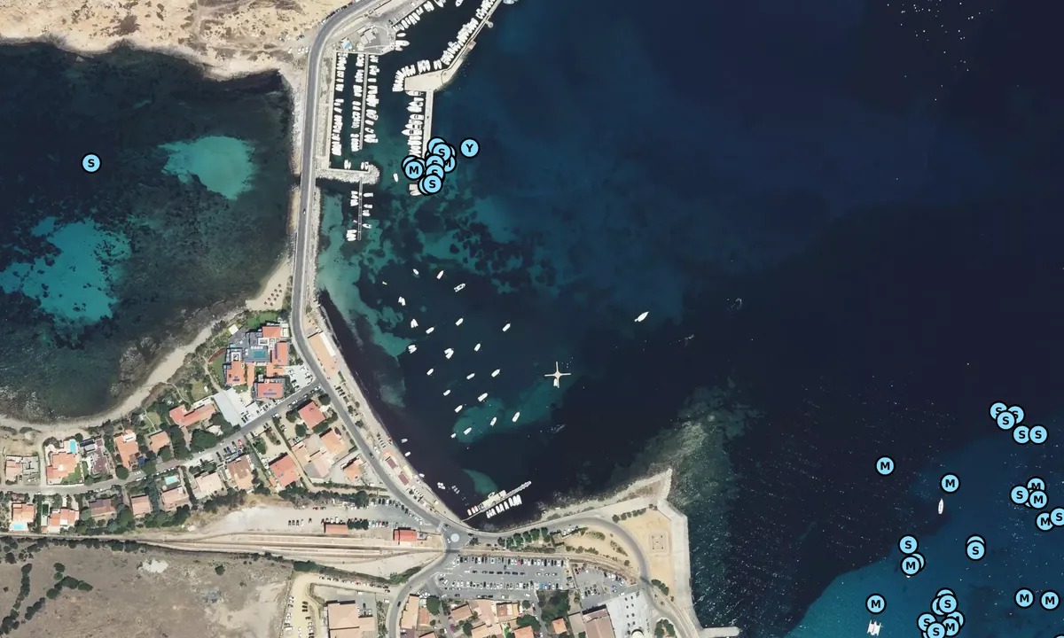 Satelite image of L'Île Rousse - L'Île-Rousse