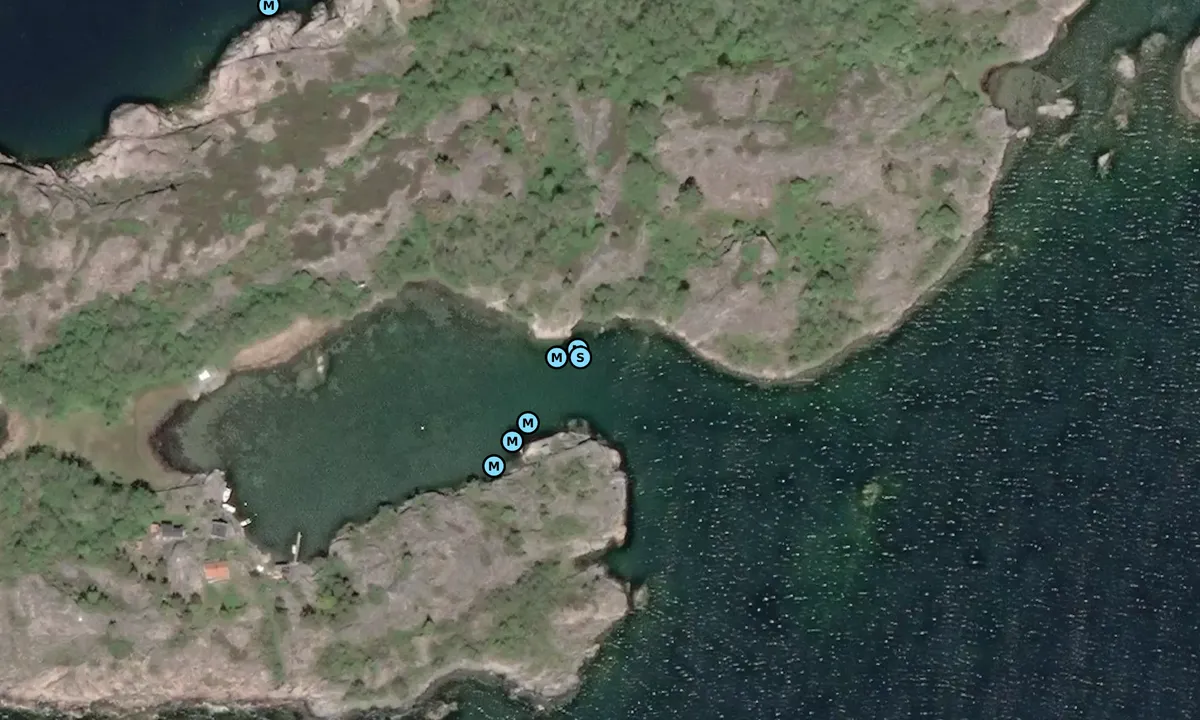 Satelite image of Lilla Anskäret