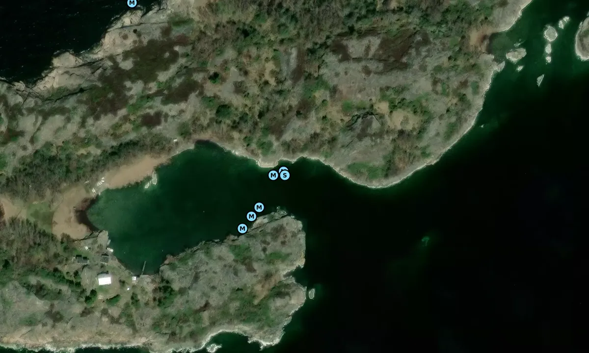 Satelite image of Lilla Anskäret