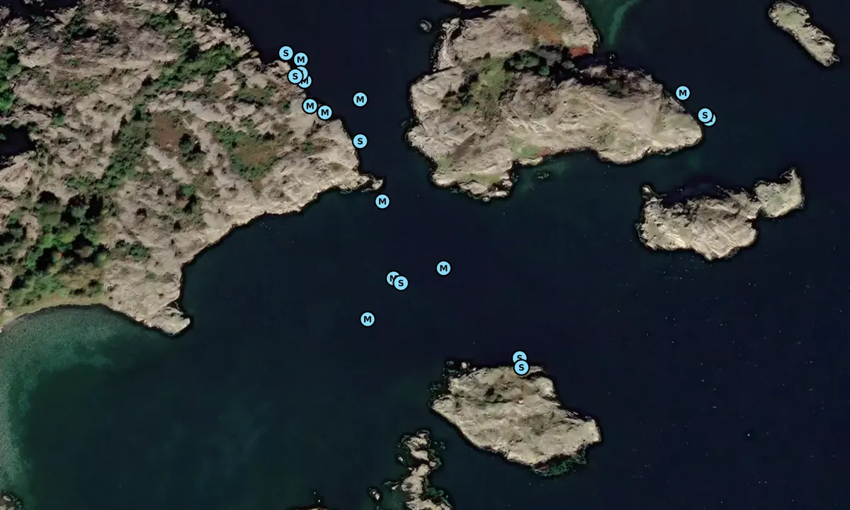 Satelite image of Lilla Dyrön - Rersholmen