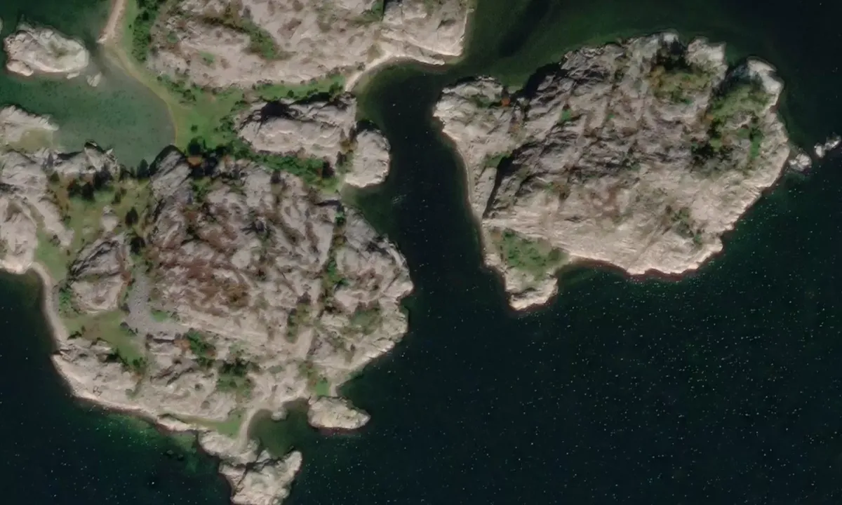 Satelite image of Lilla Köttö