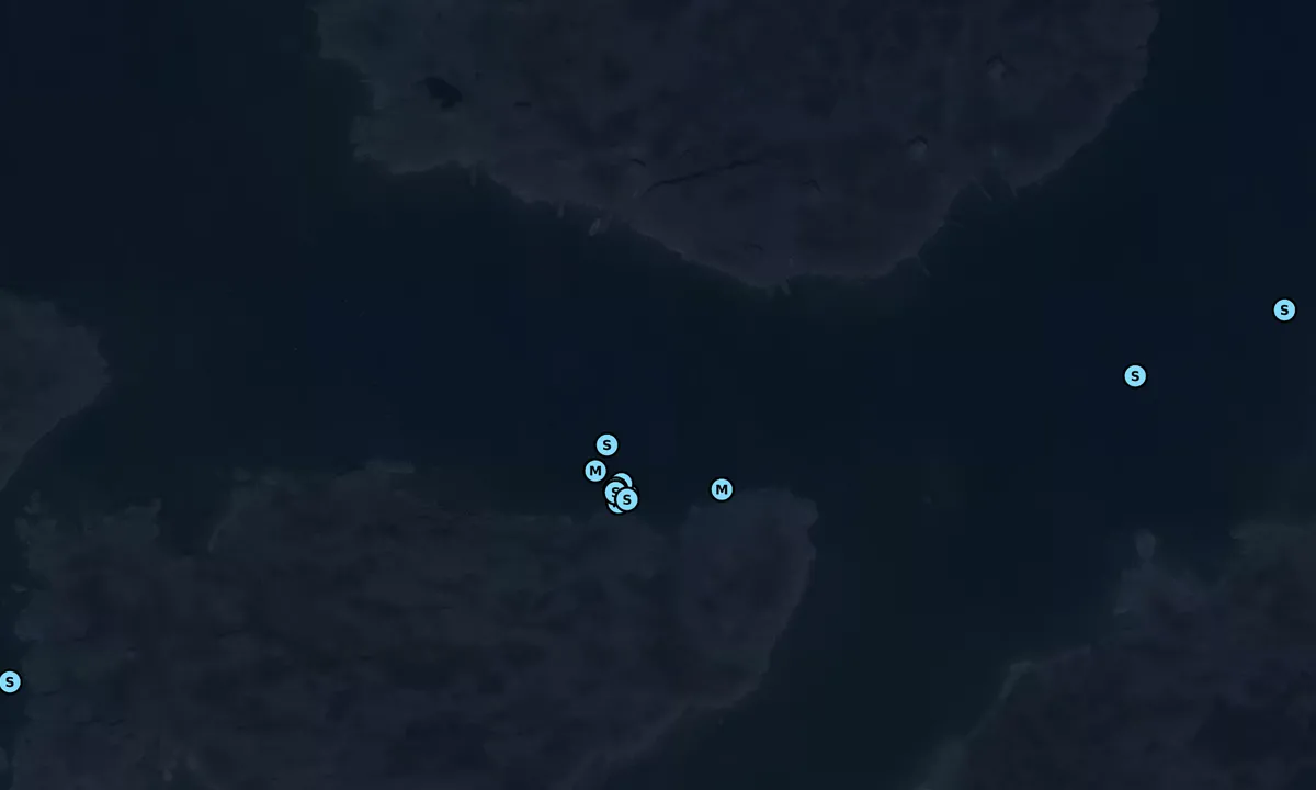 Satelite image of Lilla Vånskär