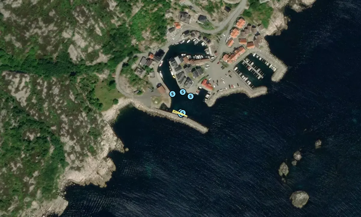 Satelite image of Lillehavn