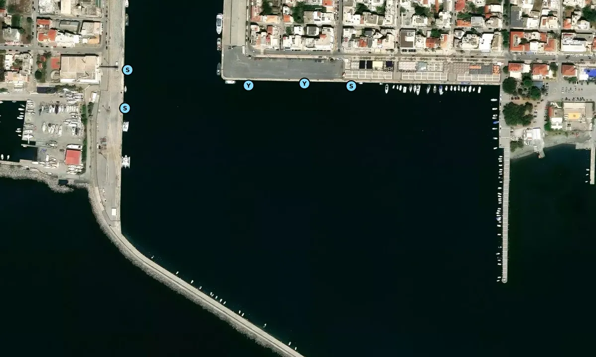 Satelite image of Λιμάνι Καλαμάτας (Kalamata Port)