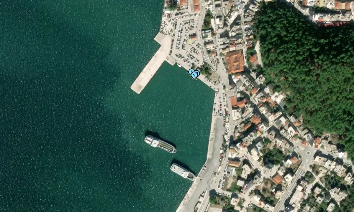 Satelite image of Limenas Igoumenitsis