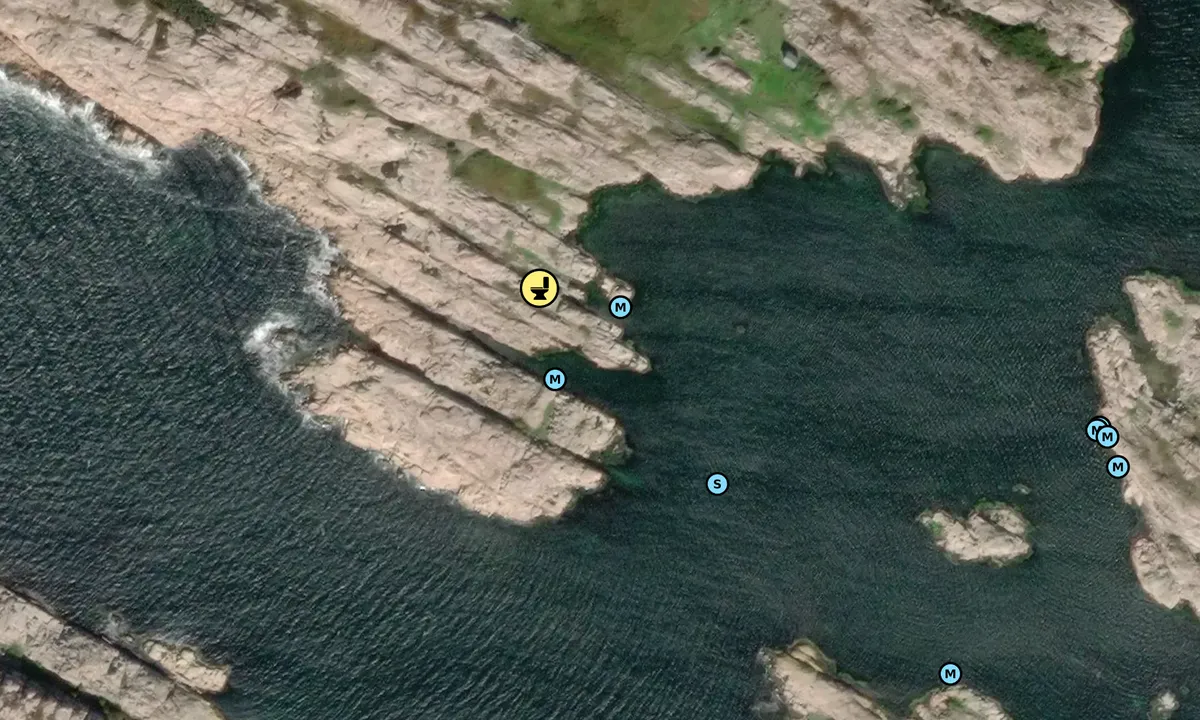 Satelite image of Lindholmen - Lysekil